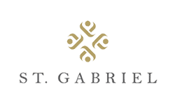 st gabriel logo painting