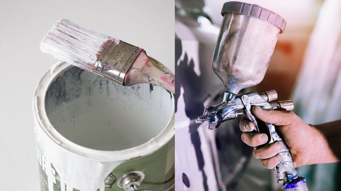 Paint Sprayer Versus Traditional Brushes and rollers