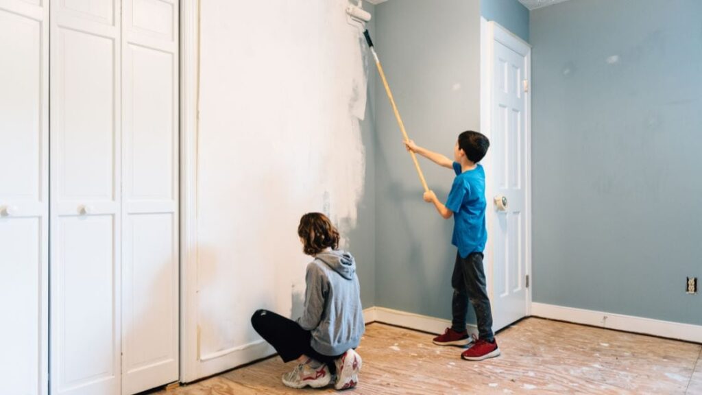 painting before selling