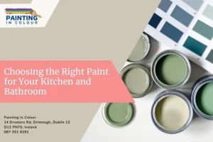 Choosing the Right Paint for Your Kitchen and Bathroom