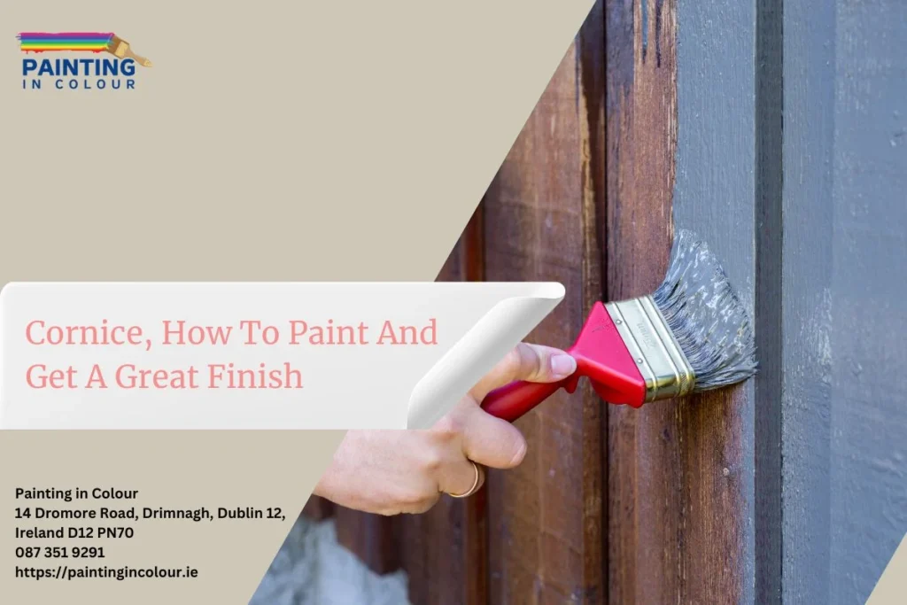 Cornice, How To Paint And Get A Great Finish