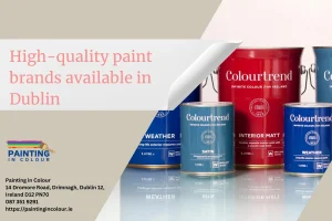 High-quality paint brands available in Dublin