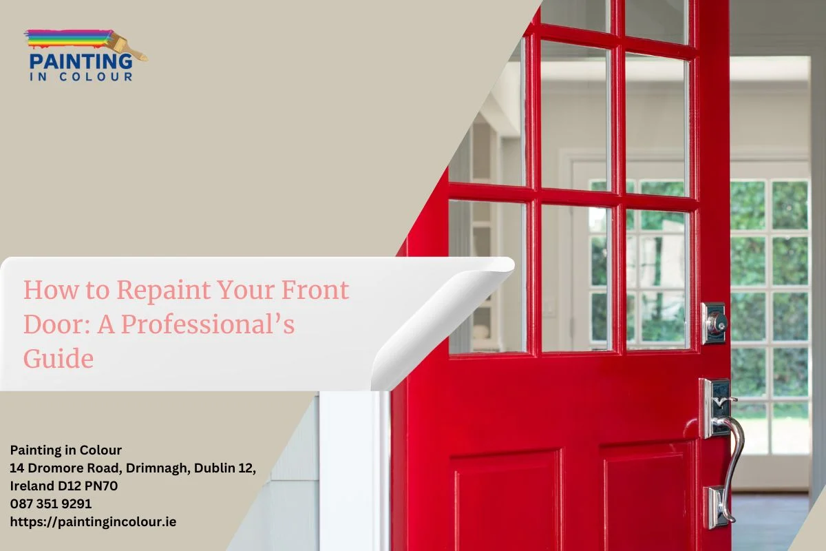 How To Repaint Your Front Door A Professionals Guide Dublin Paintingincolour.webp