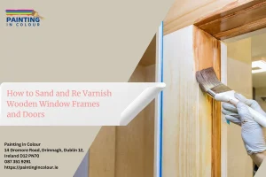 How to Sand and Re Varnish Wooden Window Frames and Doors