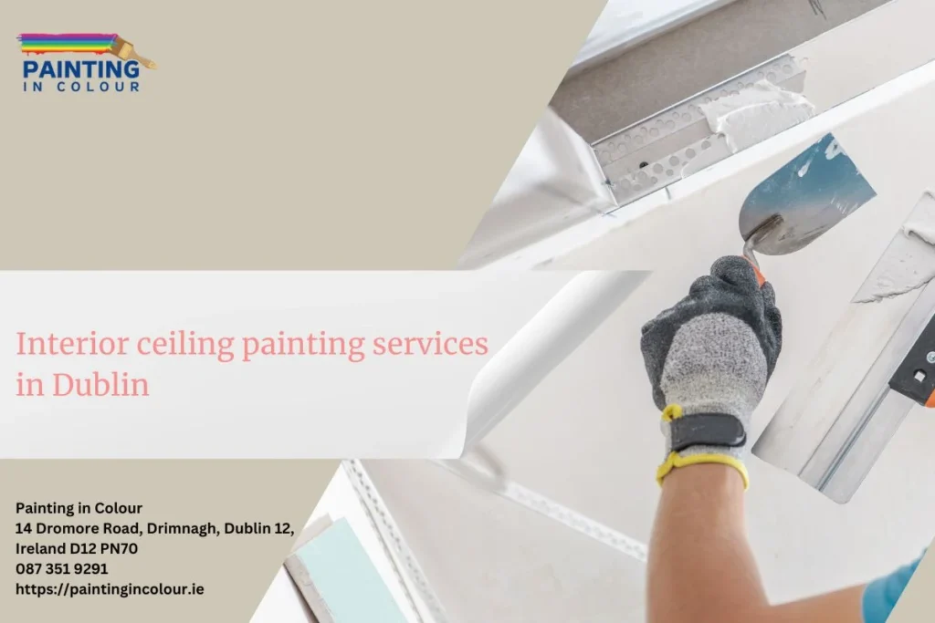 Interior ceiling painting services in Dublin