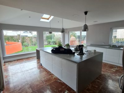 Interior painting house in Donabate Dublin with Fleetwood